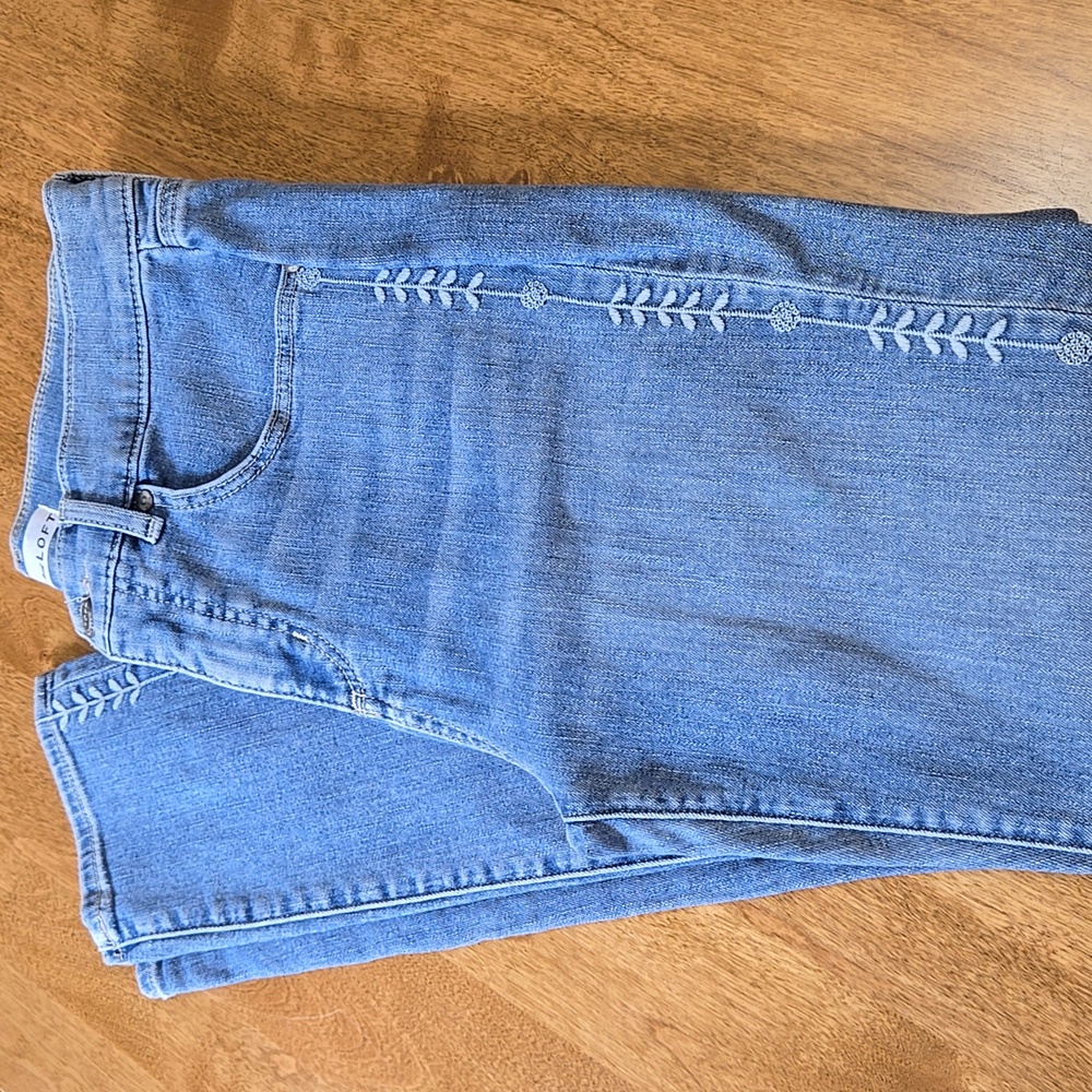 LOFT Modern Skinny Crop Jeans, Size 8 (29)